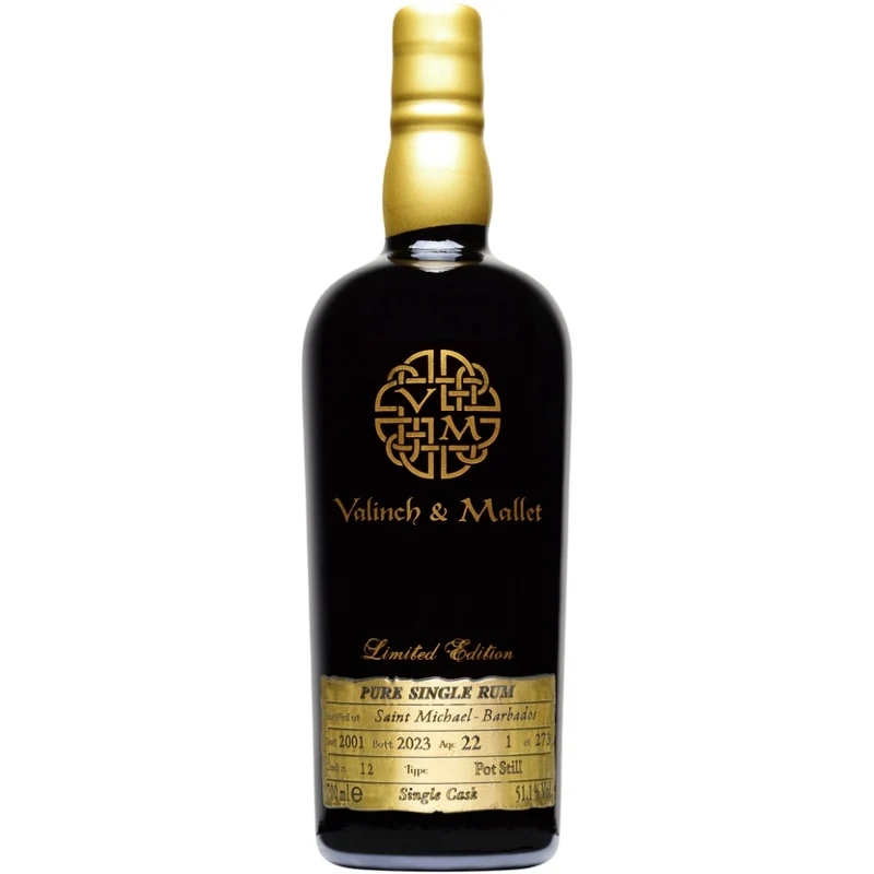 Saint Michael 22 Jahre Barbados Rum Valinch & Mallet Limited Edition Cask #12 51,1% 0,7l