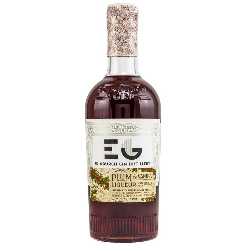 Edinburgh Plum & Vanilla Gin Liqueur 20% 0,5l