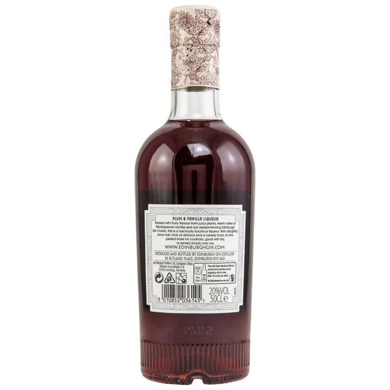 Edinburgh Plum & Vanilla Gin Liqueur 20% 0,5l