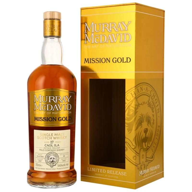 Caol Ila 17 Jahre Mission Gold Palo Cortado Murray McDavid 54,6% 0,7l