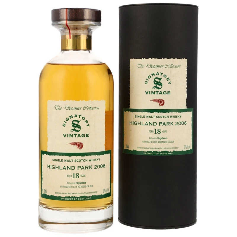 Highland Park 18 Jahre Peated The Decanter Collection 52% 0,7l