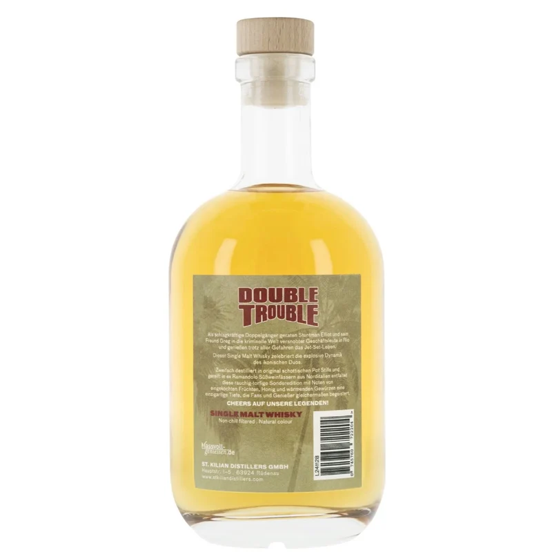 St.Kilian Double Trouble Single Malt Whisky Rauchig 59,5% 0,7l