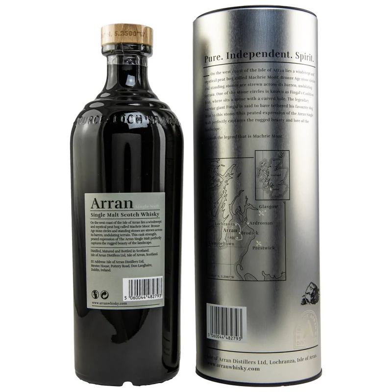 Arran Machrie Moor Cask Strength 56,2% 0,7l