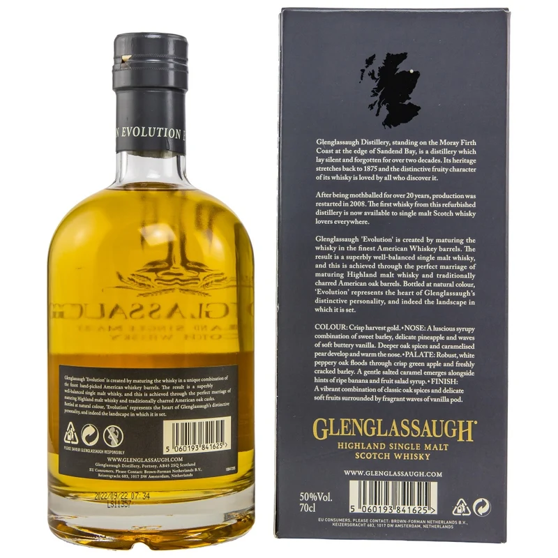 Glenglassaugh Evolution 50% 0,7l