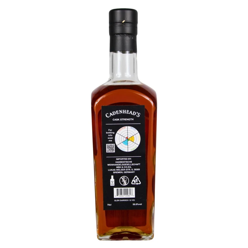 Glen Garioch 12 Jahre Chairman's Stock Cask Strength Cadenhead's 56,6% 0,7l