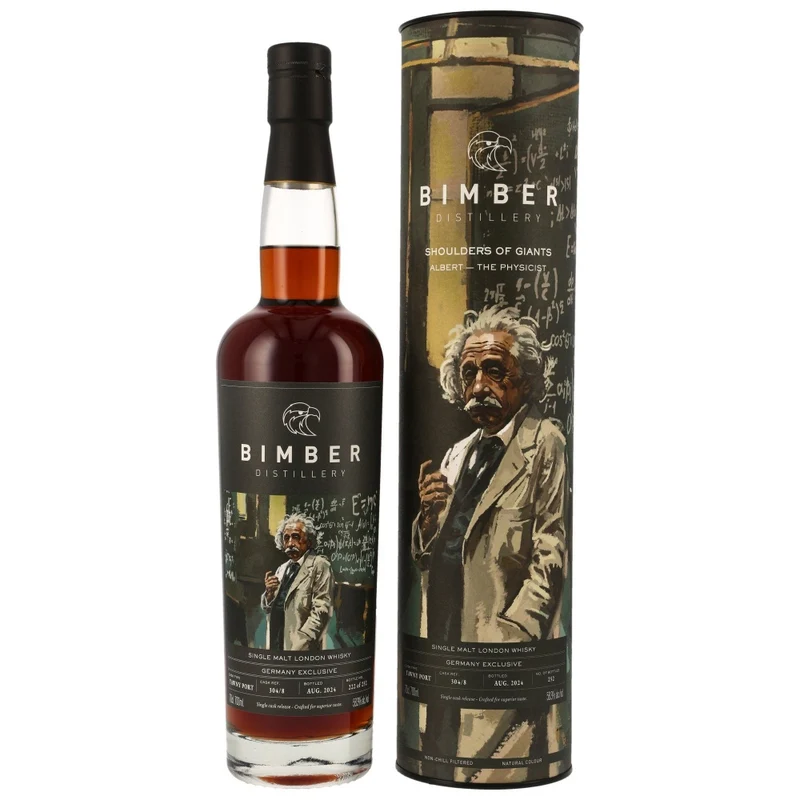 Bimber Shoulders of Giants 2024 Albert Einstein Cask #304/8 58,3% 0,7l