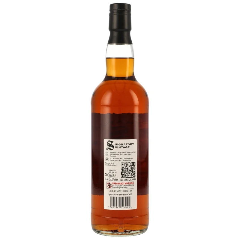 Speyside (M) 13 Jahre SV 100 Proof Collection #25 57,1% 0,7l