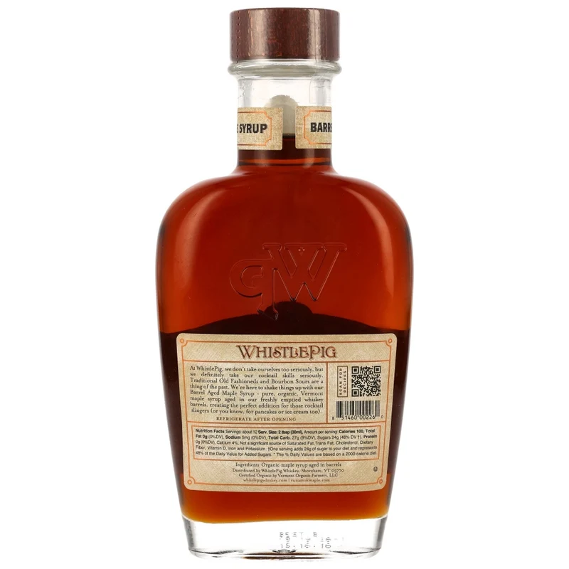 Whistlepig Barrel-Aged Maple Syrup 0,375l