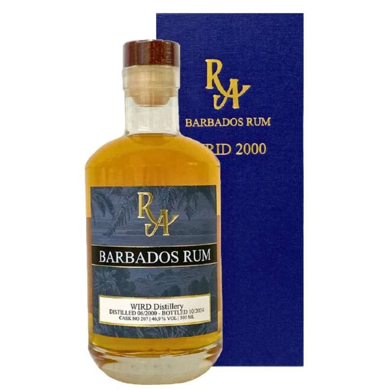 WIRD 24 Jahre 2000/2024 Barbados Rum RA Cask #207 46,9% 0,5l