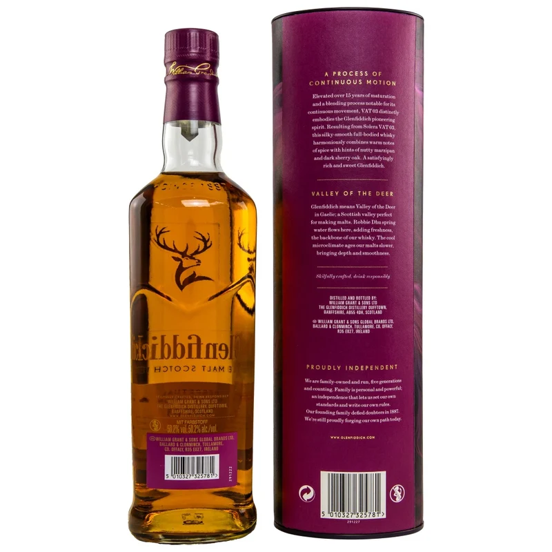 Glenfiddich 15 Jahre Perpetual Collection VAT 03 50,2% 0,7l