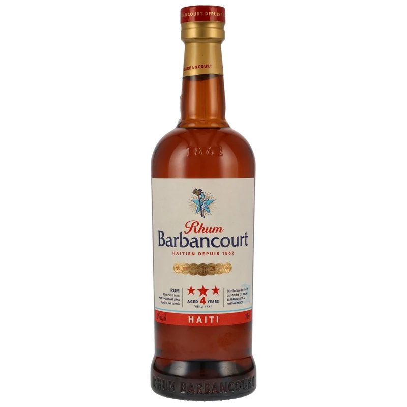 Barbancourt 4 Jahre Haiti Rhum 43% 0,7l
