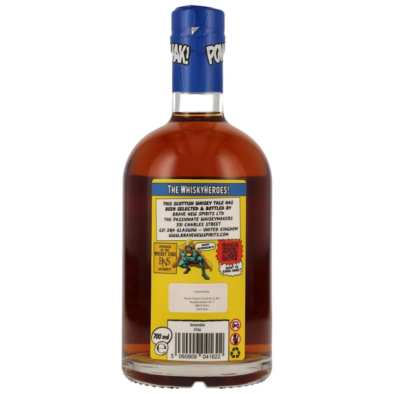 Annandale 8 Jahre Defender of the Crown Whisky Heroes 52,9% 0,7l