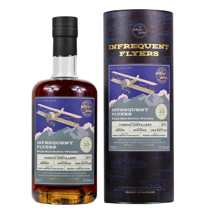 Tamdhu 10 Jahre Infrequent Flyers No.152 Cask #800069 57,9% 0,7l