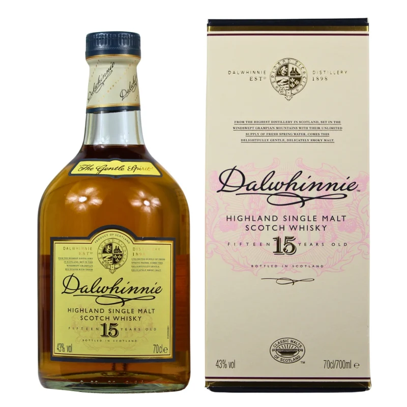 Dalwhinnie 15 Jahre The Gentle Spirit 43% 0,7l