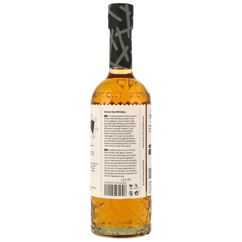 Stork Club Smoky Rye Whiskey 50% 0,7l