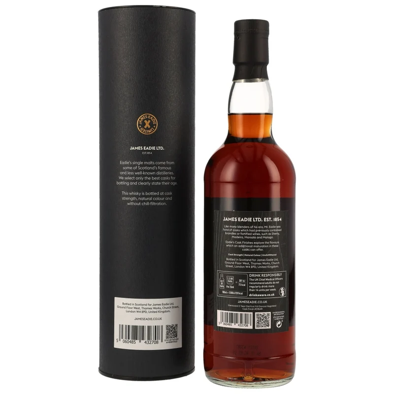 Glenlossie 13 Jahre 2011/2024 Oloroso Hogshead #378491 JE 52,7% 0,7l