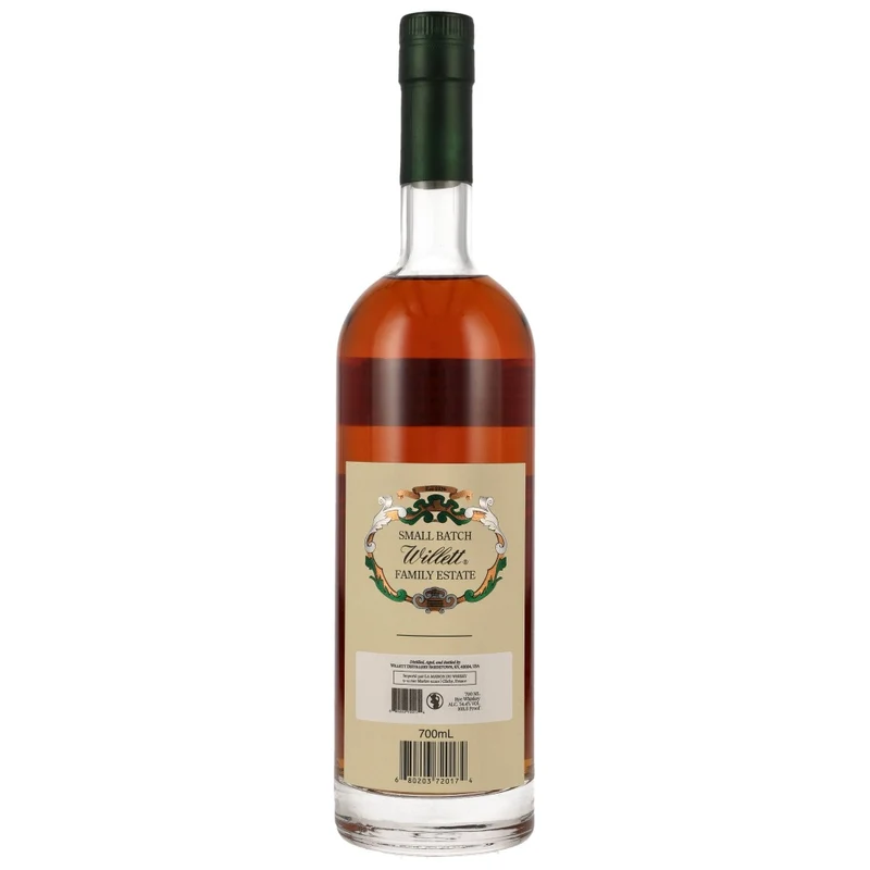 Willett Family Estate Small Batch Straight Rye Whiskey 54,4% 0,7l
