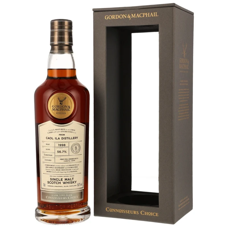 Caol Ila 25 Jahre 1998/2024 Sherry Butt #12879 G&M 56,7% 0,7l