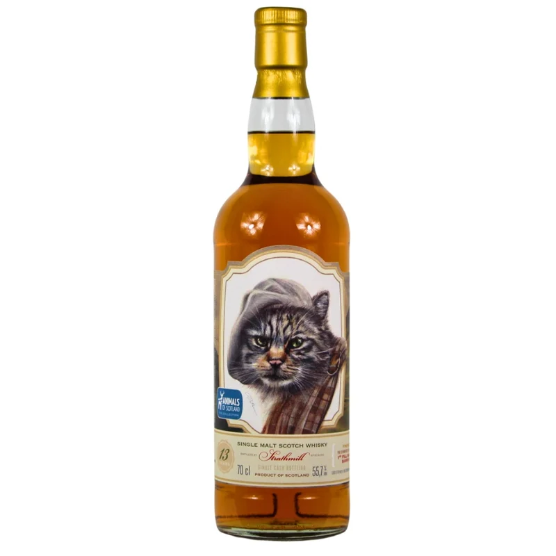 Strathmill 13 Jahre Animals of Scotland 8 Madeira Cask #805525 55,7% 0,7l