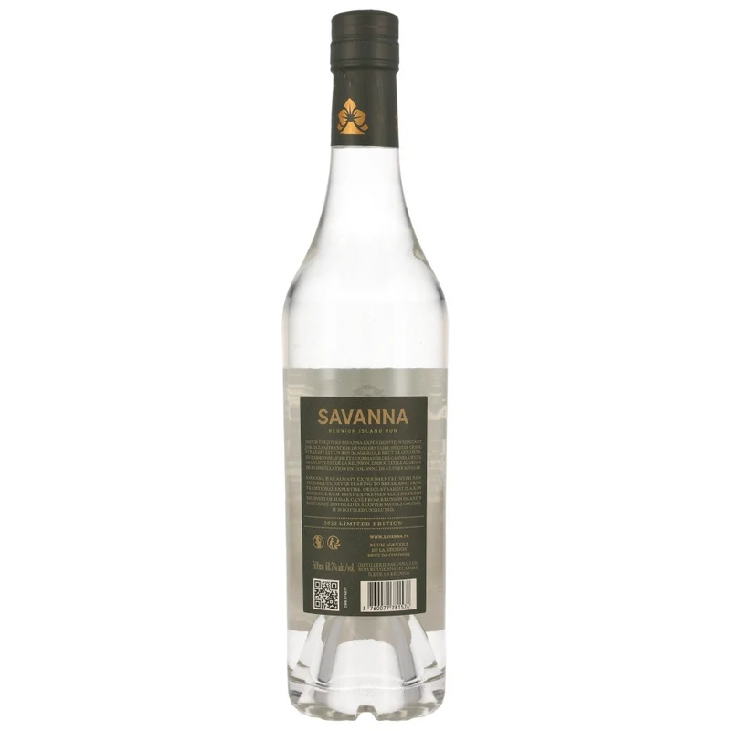 Savanna Creol Straight Rhum Agricole Blanc 68,7% 0,5l