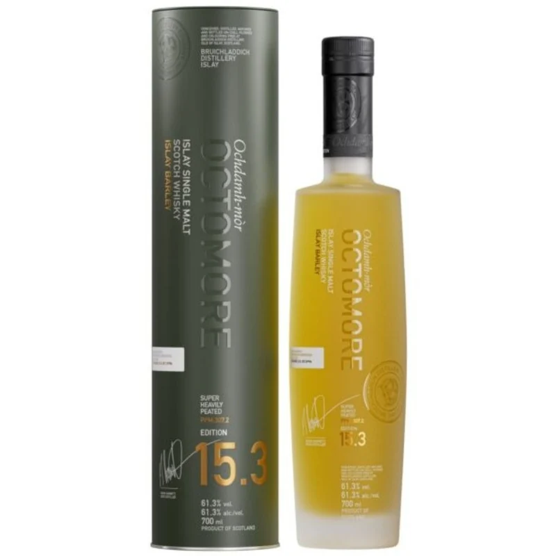 Octomore 15.3 Super Heavily Peated 307,2 PPM 61,3% 0,7l