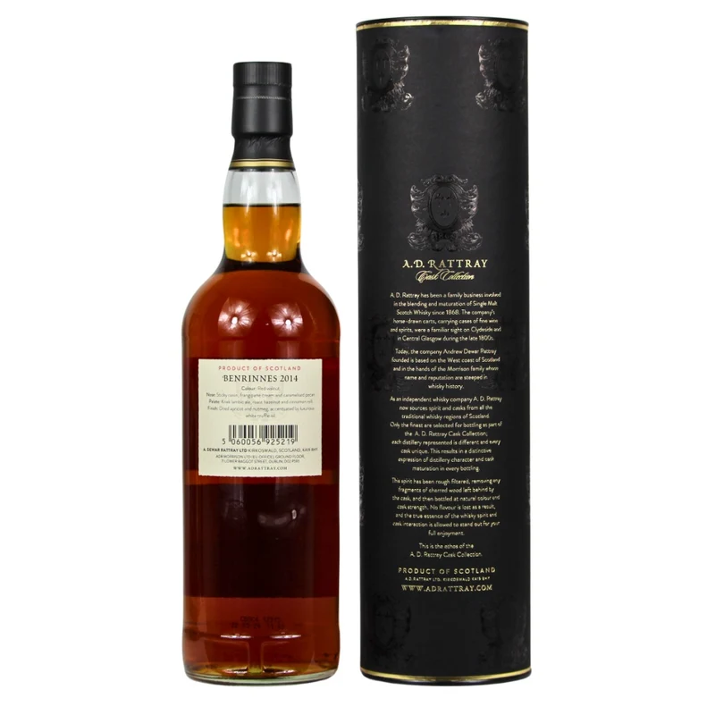 Benrinnes 10 Jahre Oloroso Sherry Hogshead #302644 A.D.Rattray 57,2% 0,7l