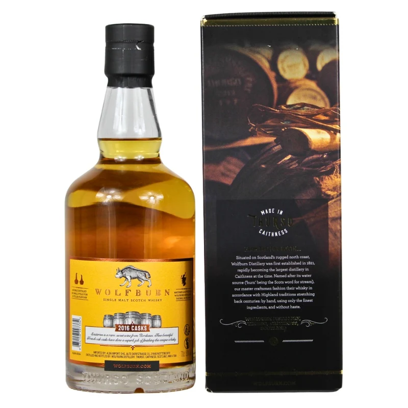 Wolfburn Vibrant Stills Exclusive for Germany Sauternes Cask Finish 50% 0,7l