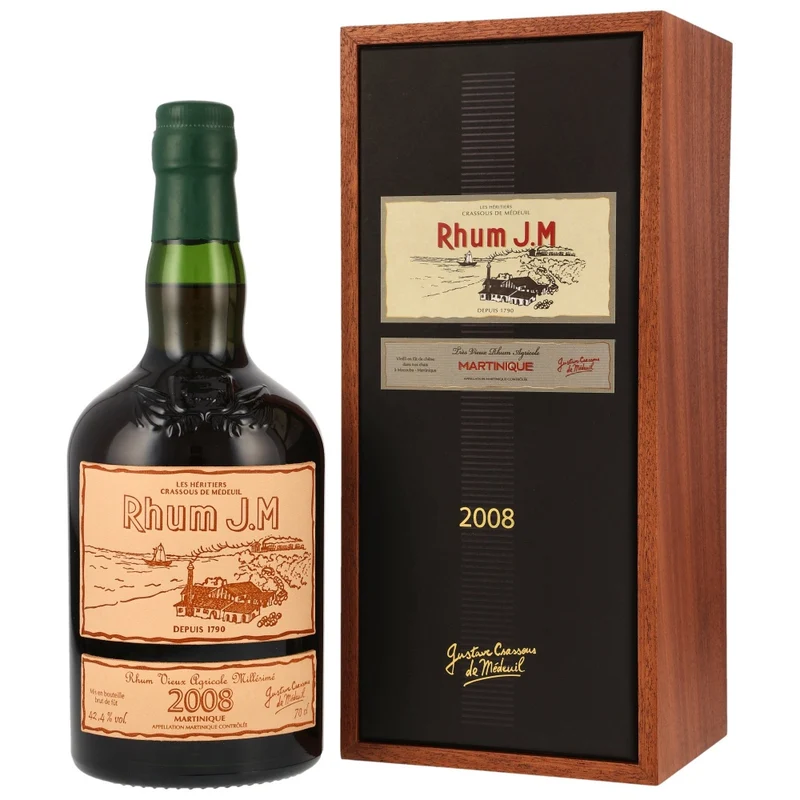 Rhum J.M 15 Jahre 2008/2024 Martinique Cask Strength 42,4% 0,7l
