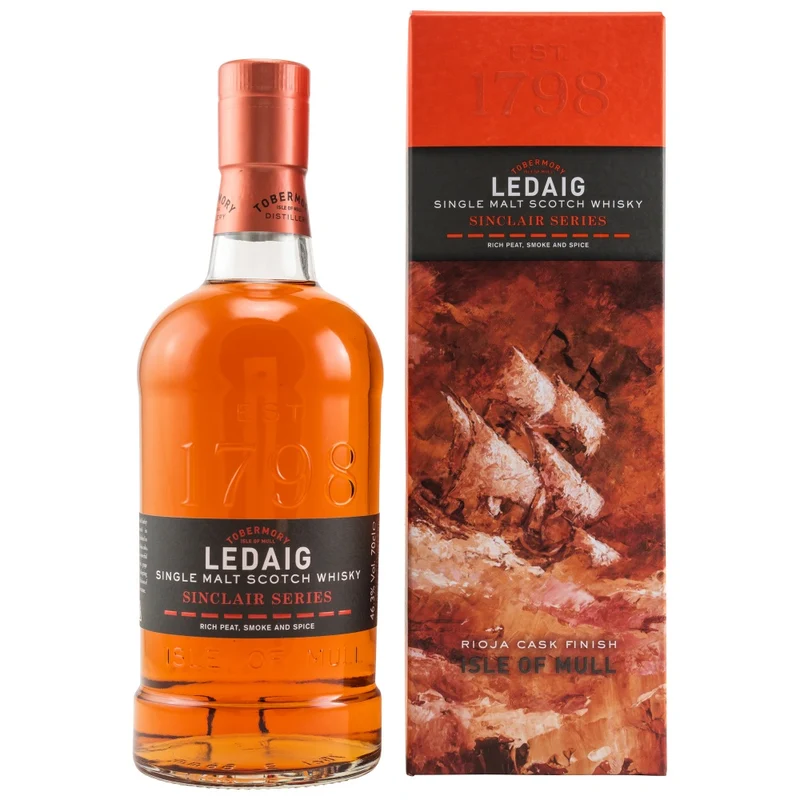 Ledaig Rioja Cask Sinclair Series 46,3% 0,7l