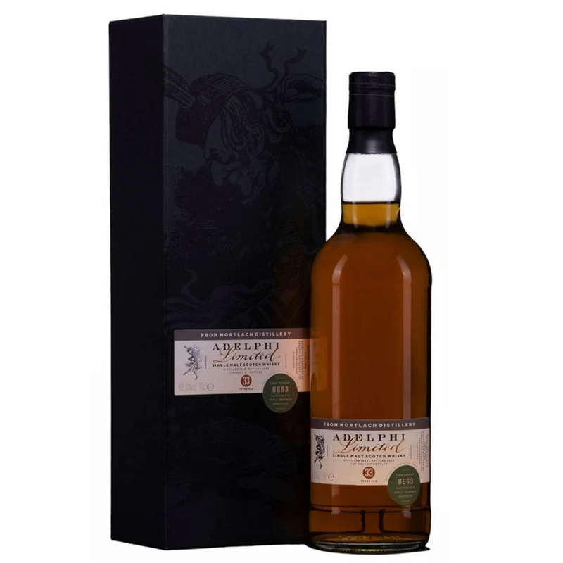 Mortlach 33 Jahre Adelphi Limited Bourbon Hogshead #6663 48,0% 0,7l