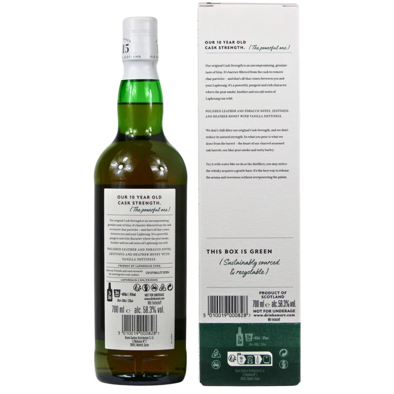 Laphroaig 10 Jahre Cask Strength Batch 17 58,3% 0,7l