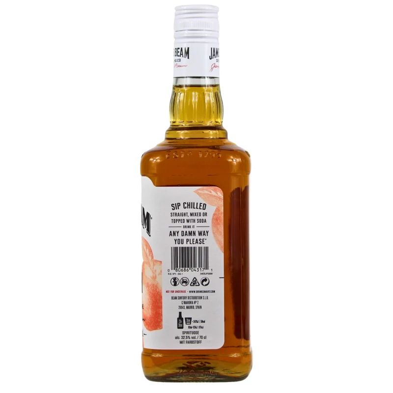 Jim Beam Peach Likör 32,5% 0,7l
