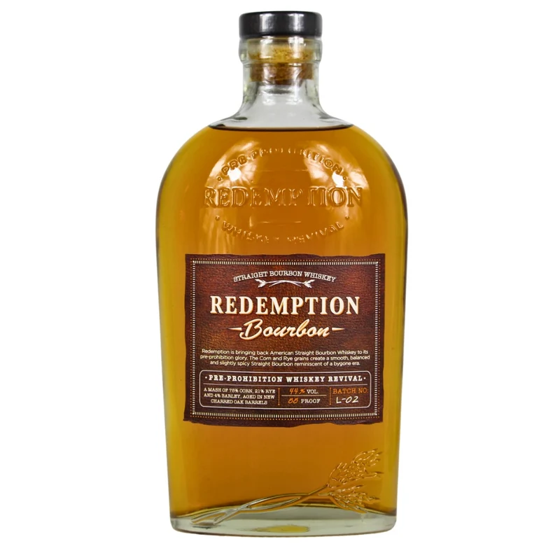 Redemption Straight Bourbon Whiskey 44% 0,7l