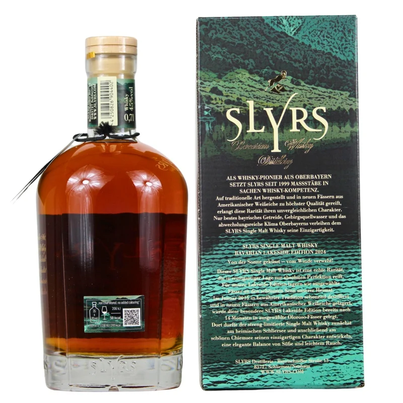 Slyrs Bavarian Lakeside Edition 2024 45% 0,7l