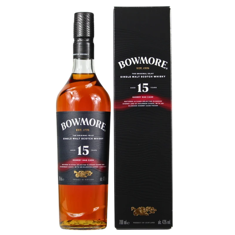 Bowmore 15 Jahre Sherry Cask Collection 2024 43% 0,7l