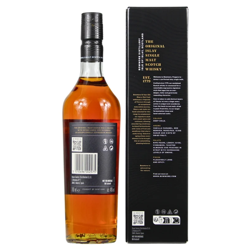 Bowmore 12 Jahre Sherry Cask Collection 2024 40% 0,7l