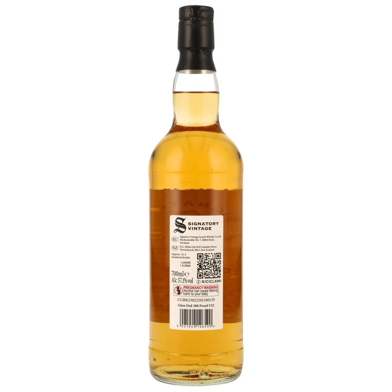 Glen Ord 11 Jahre SV 100 Proof Collection #22 57,1% 0,7l