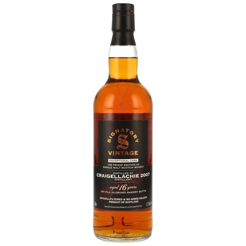 Craigellachie 16 Jahre SV 100 Proof Exceptional Cask Edition 4 57,1% 0,7l