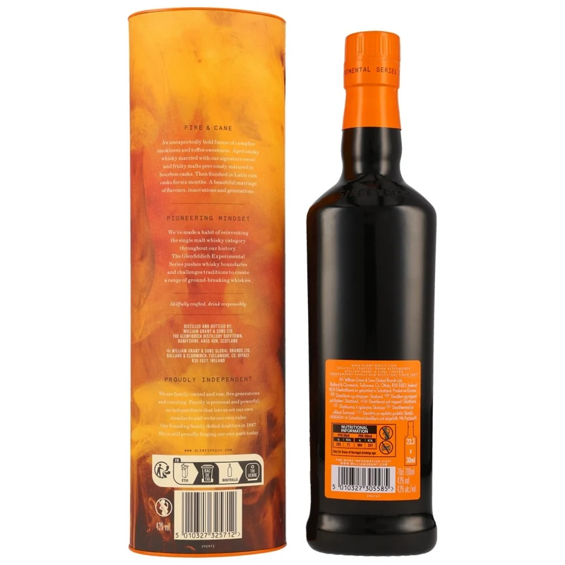 Glenfiddich Fire & Cane Experimental Series #04 43% 0,7l
