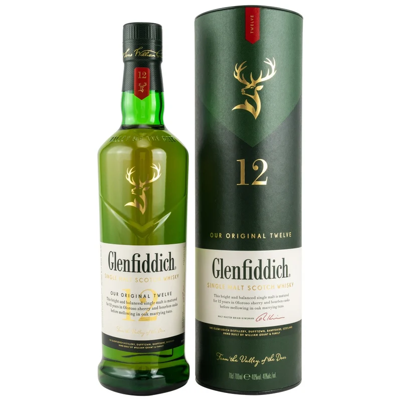 Glenfiddich 12 Jahre 40% 0,7l