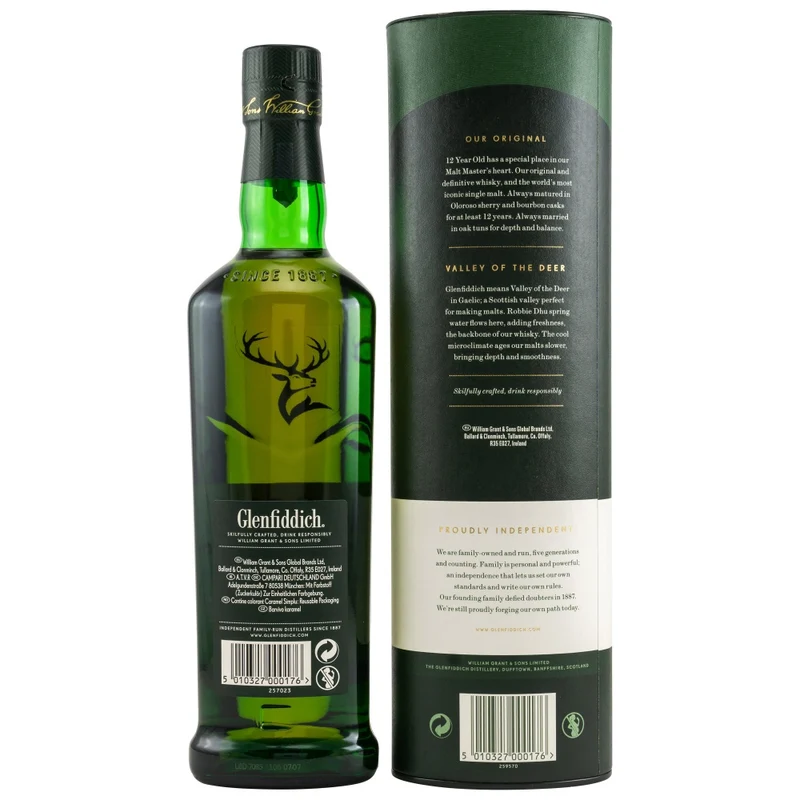 Glenfiddich 12 Jahre 40% 0,7l