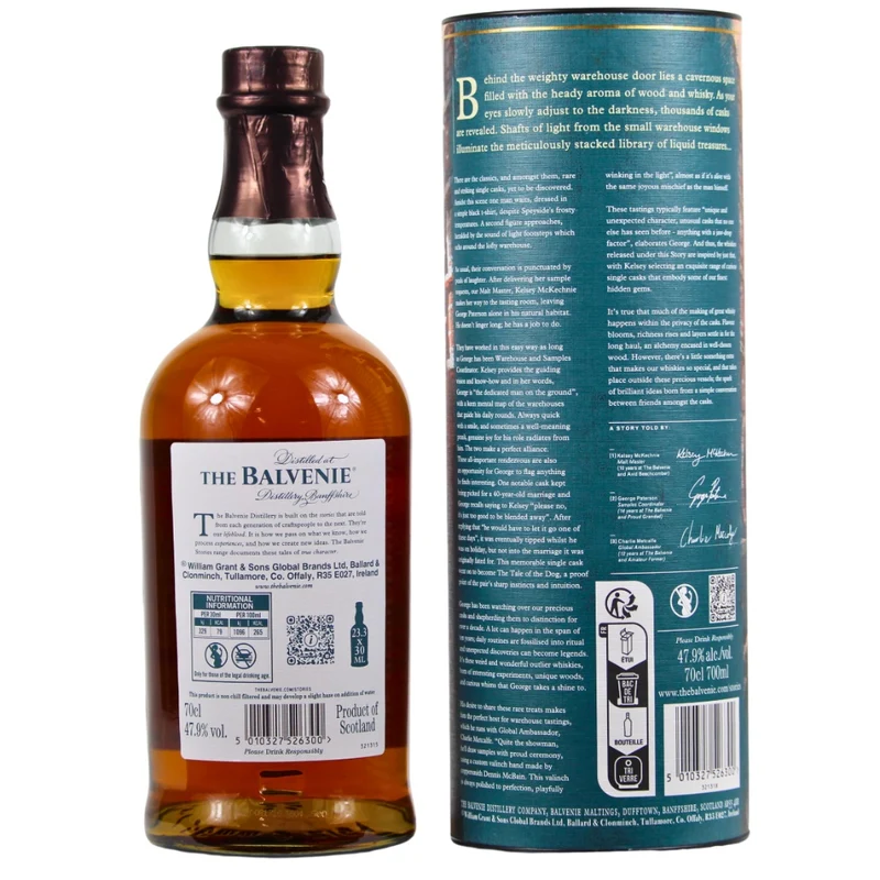 Balvenie 18 Jahre Curious Casks Limited Edition #33 47,9% 0,7l