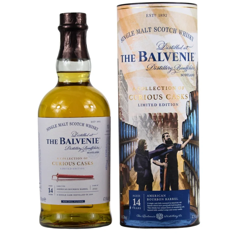 Balvenie 14 Jahre Curious Casks Limited Edition #2753 47,8% 0,7l
