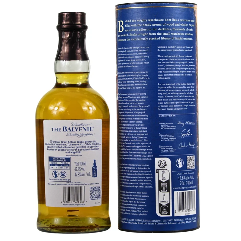 Balvenie 14 Jahre Curious Casks Limited Edition #2753 47,8% 0,7l