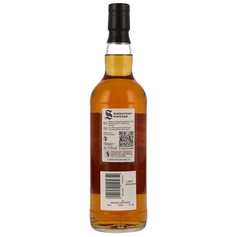 Secret Speyside 13 Jahre 100 Proof Collection #16 SV 57,1%