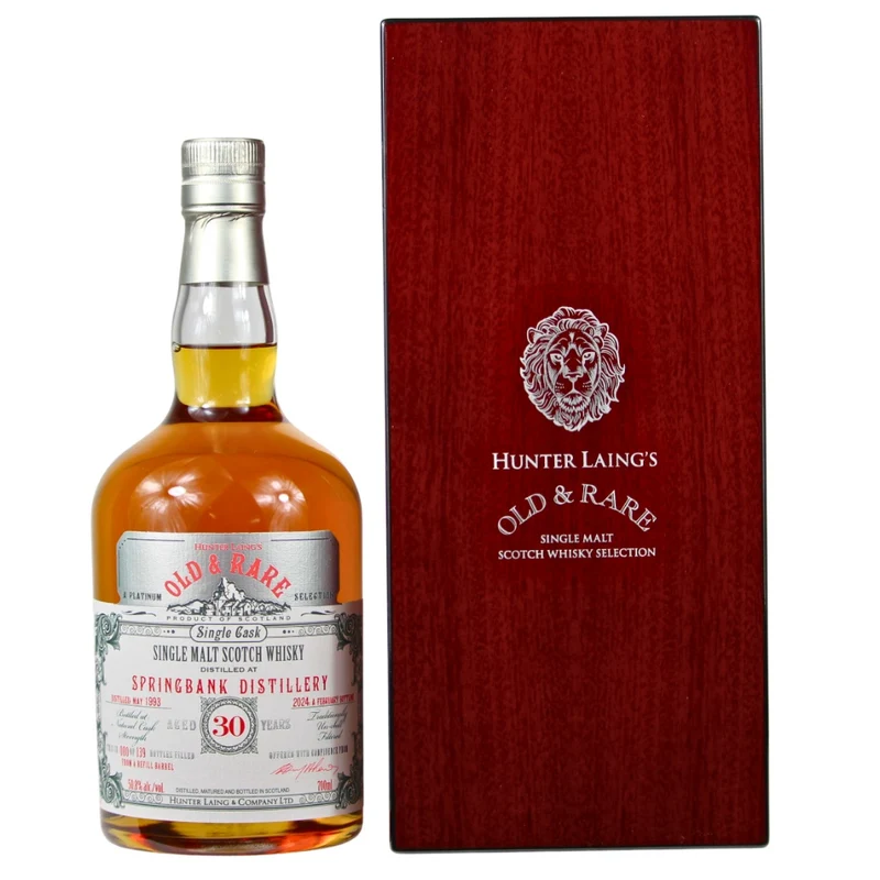 Springbank 30 Jahre 1993/2024 Old&Rare Hunter Laing 50,8% 0,7l