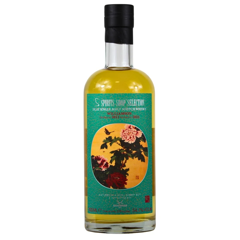 Williamson 10 Jahre 2012/2022 Spirits Shop Selection 54,1% 0,7l