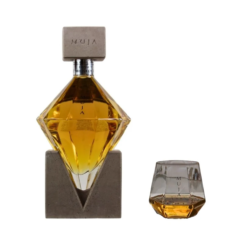 Muja Blended Irish Whiskey mit Glas 42% 0,5l