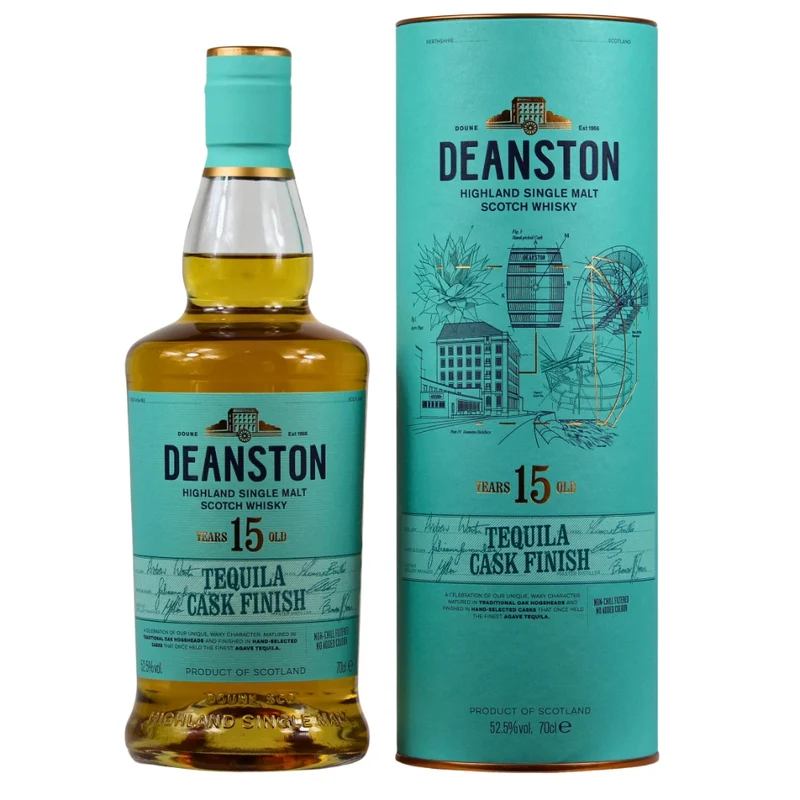 Deanston 15 Jahre Tequila Cask Finish 52,5% 0,7l