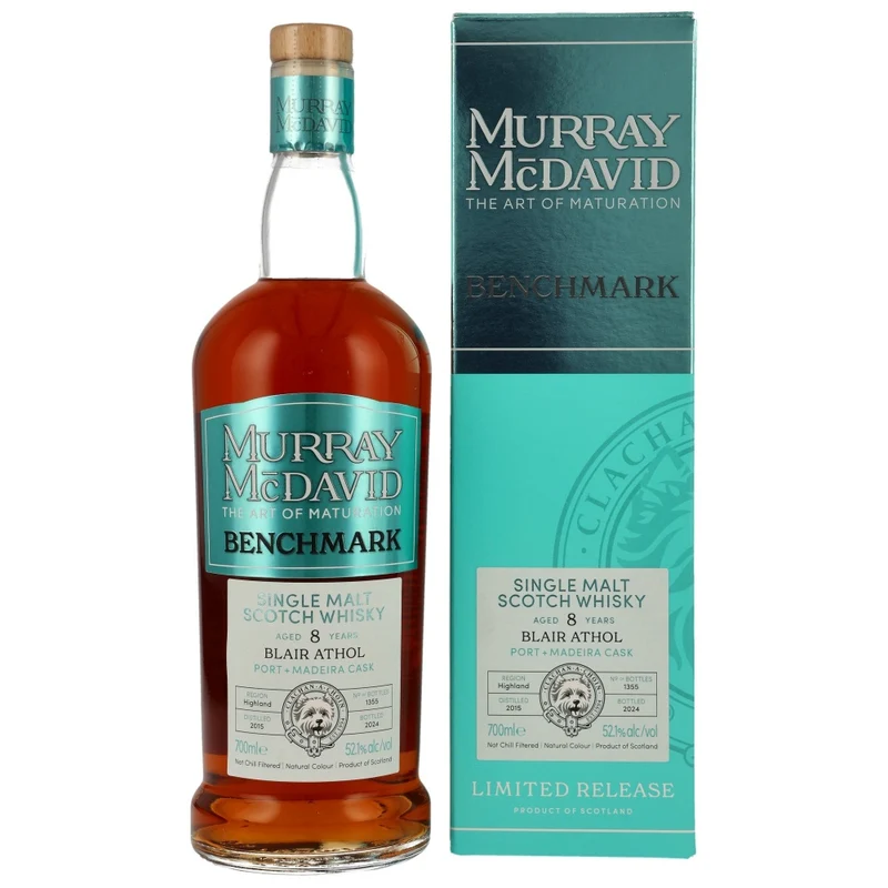 Blair Athol 8 Jahre 2015/2024 Murray McDavid 52,1% 0,7l